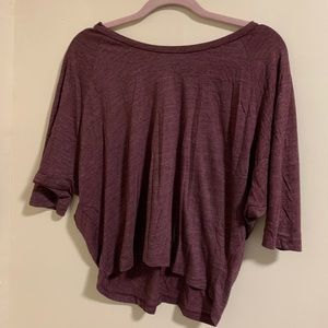 Cute forever 21 purple 3/4 sleeved shirt 💫